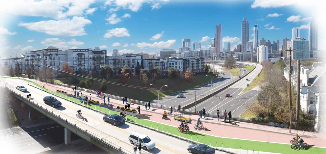 People-friendly redo of iconic ATL bridge finally moves forward