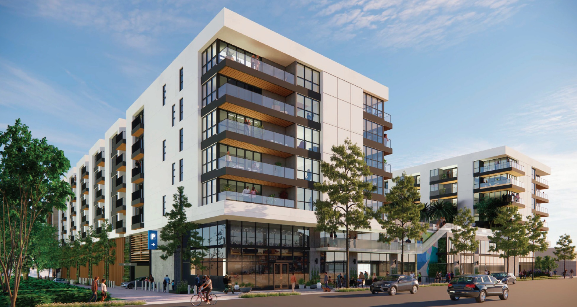 Alexan apartments on the rise at 150 N. Santa Anita Avenue in Arcadia