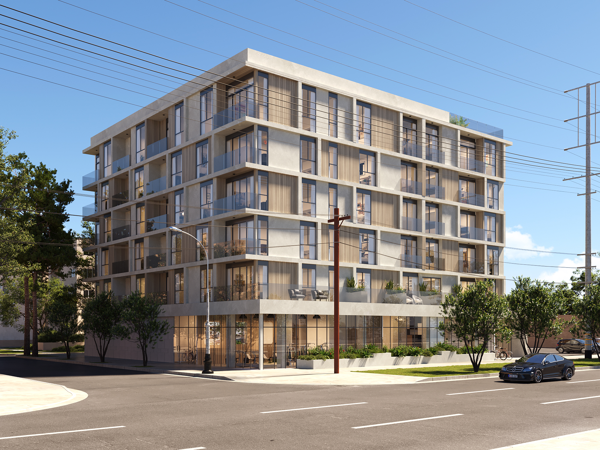 Mixed-use development pushing dirt at 9431 Venice Blvd. in Palms