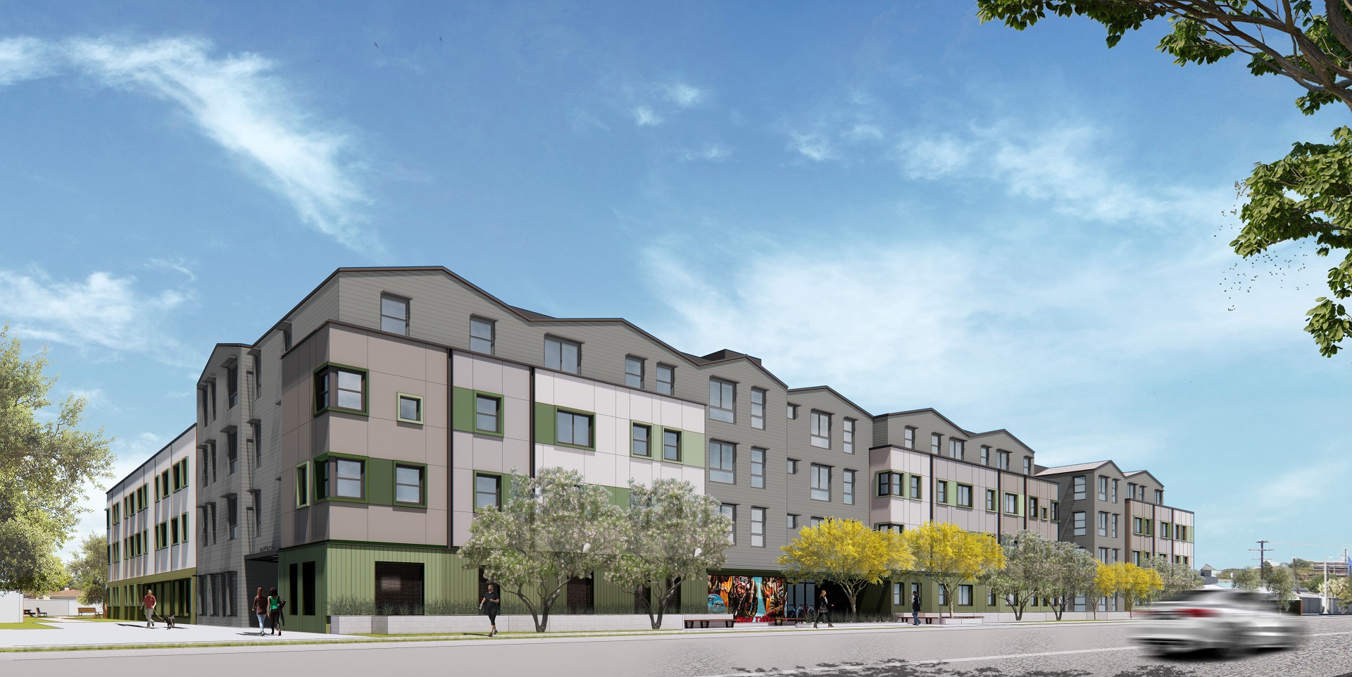 Redtail Crossing affordable housing revealed at 8333 Airport Blvd. in Westchester