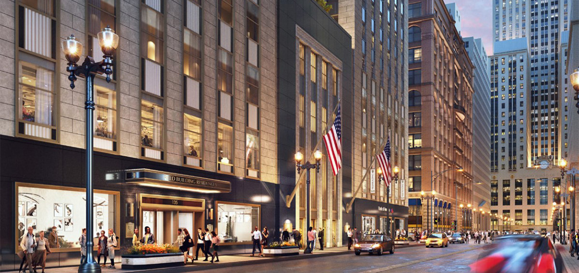 Landmarks approves Class L for adaptive reuse redevelopment of 135 S. LaSalle