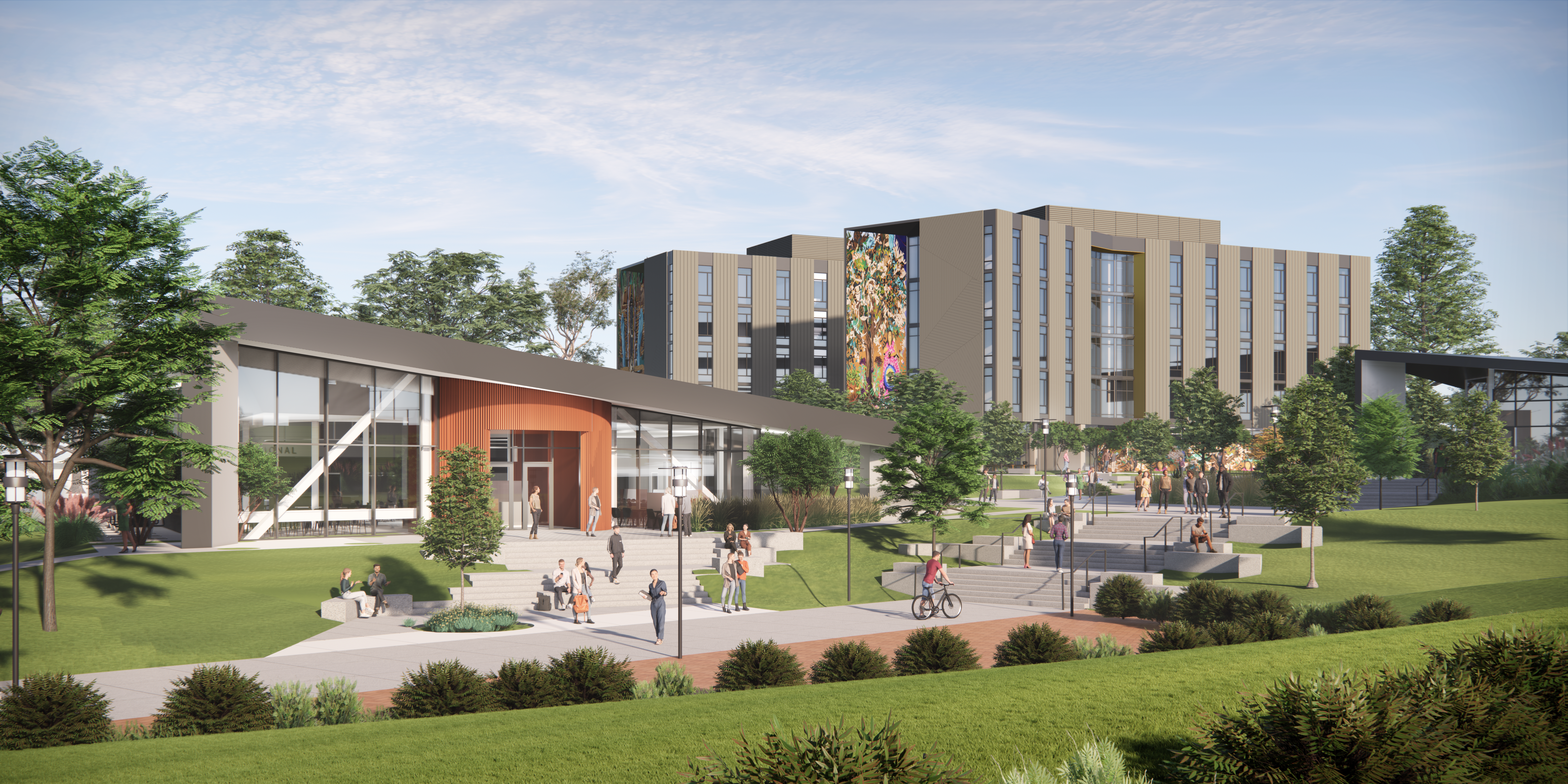 Student housing tops out at Cal State Dominguez Hills