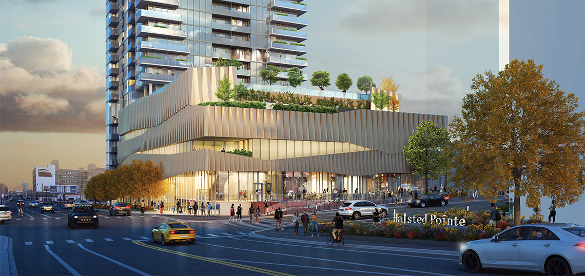 Foundation permit issued for Halsted Pointe Phase 1 