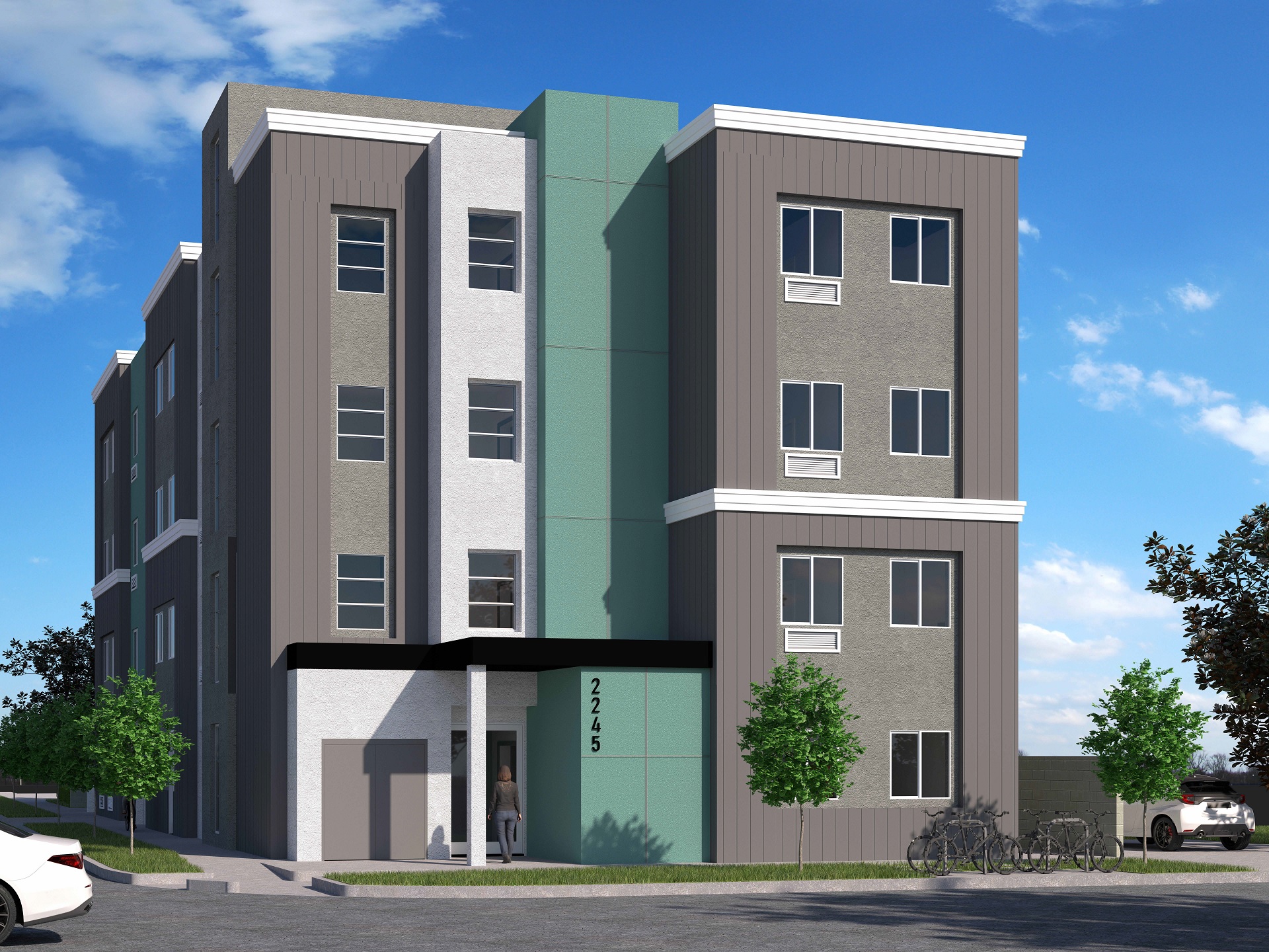 Affordable housing takes shape at 2245 Amherst Ave. in Sawtelle