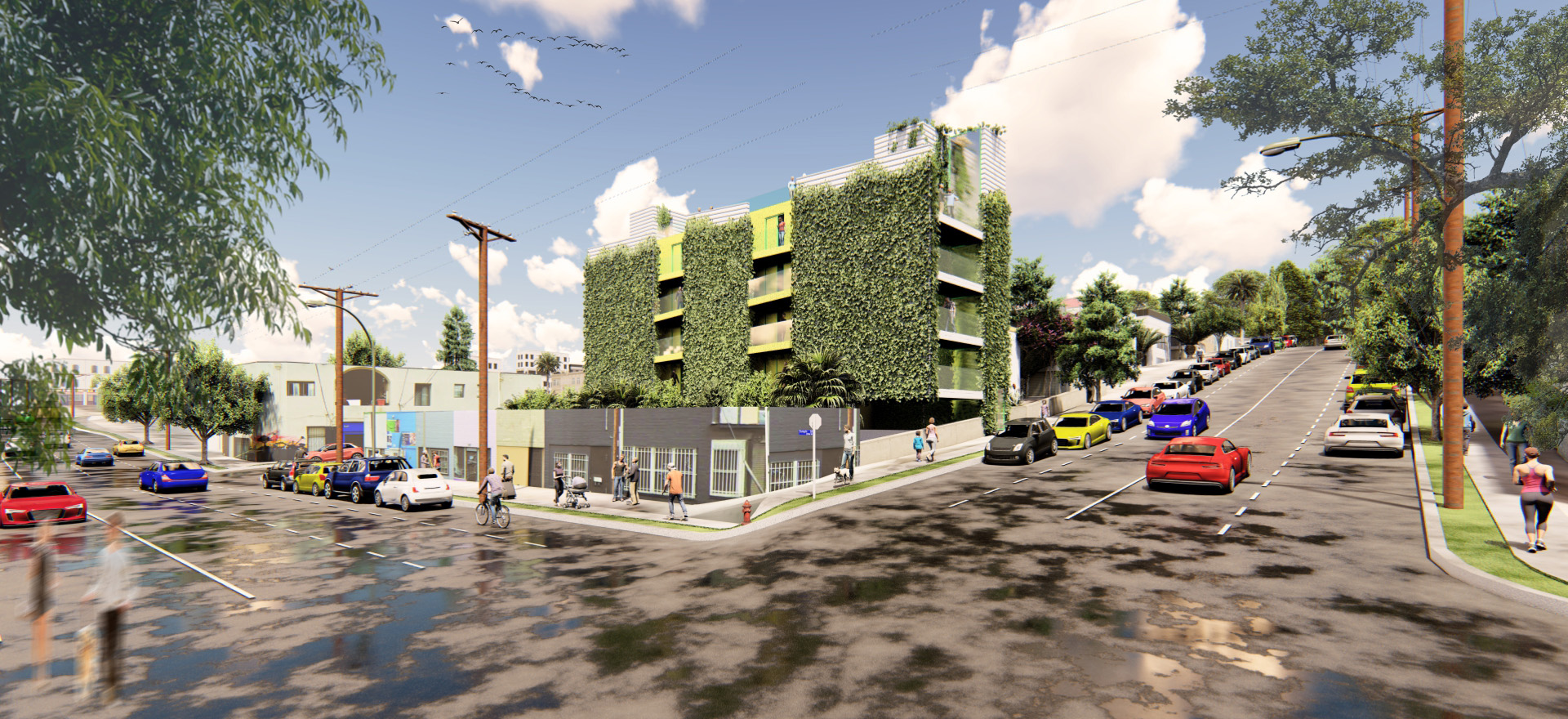 Loma Verde supportive housing topped out at 405 N. Westlake Ave.