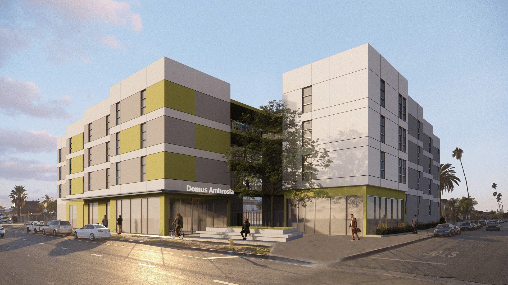 Affordable housing unwrapped at 800 W. 85th Street in South L.A.