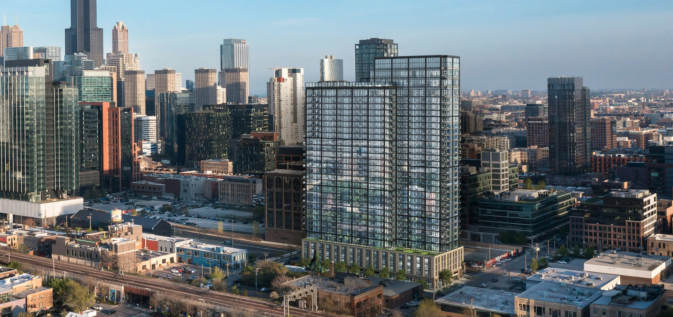 Full building permit issued for development at 370 N. Morgan