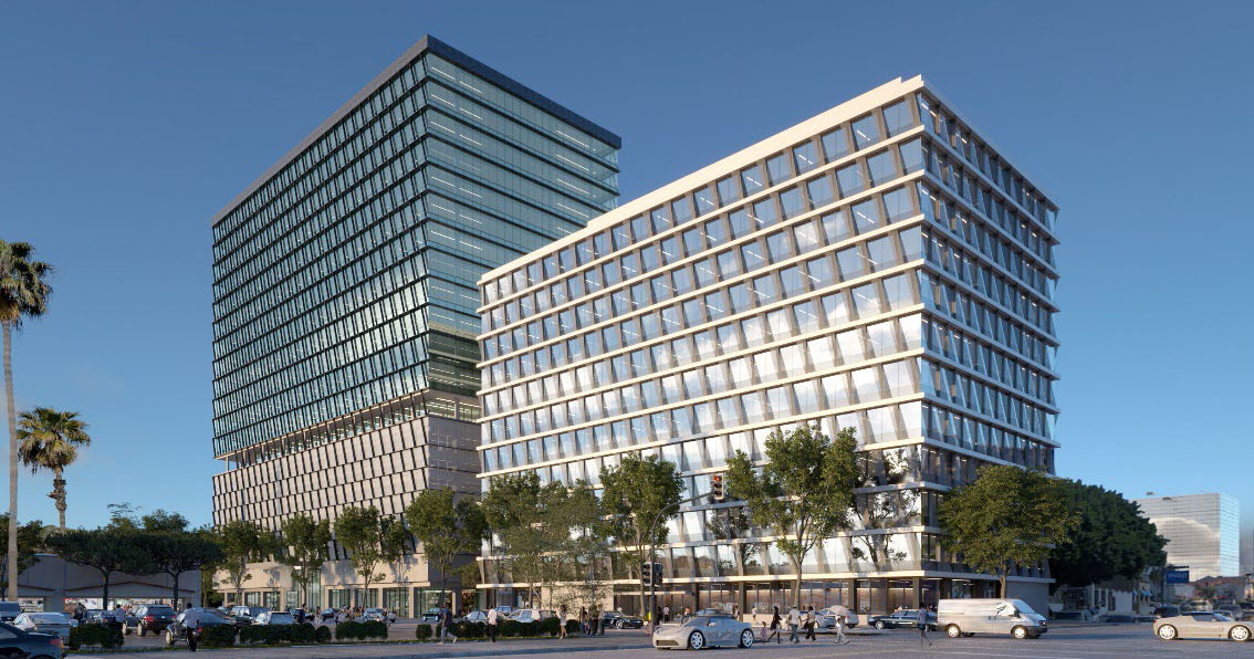 Makeover proceeds for L.A. County offices at 550 Vermont Ave. in Koreatown