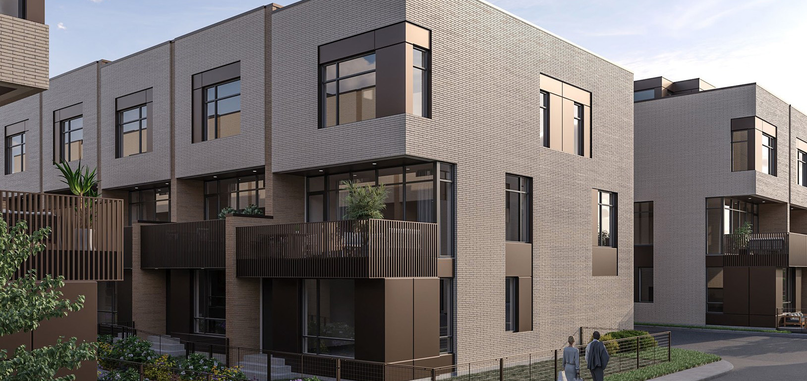 Final full building permit issued for townhomes at 2235 W. Oakdale