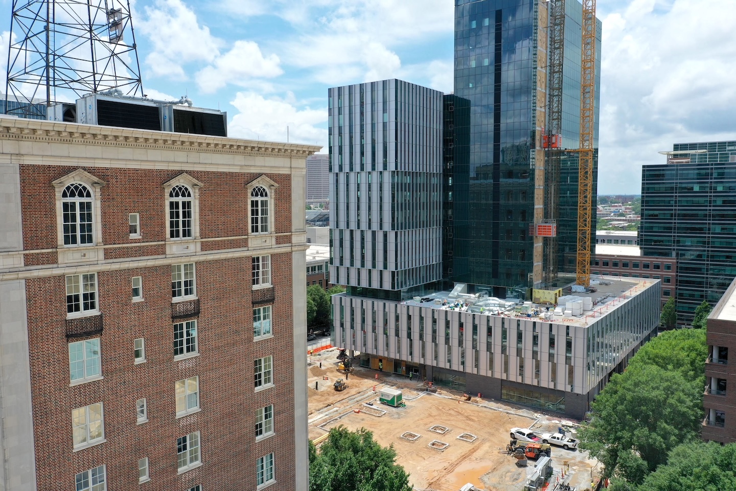 Images: How Georgia Tech high-rise is slotting into Midtown skyline, streets
