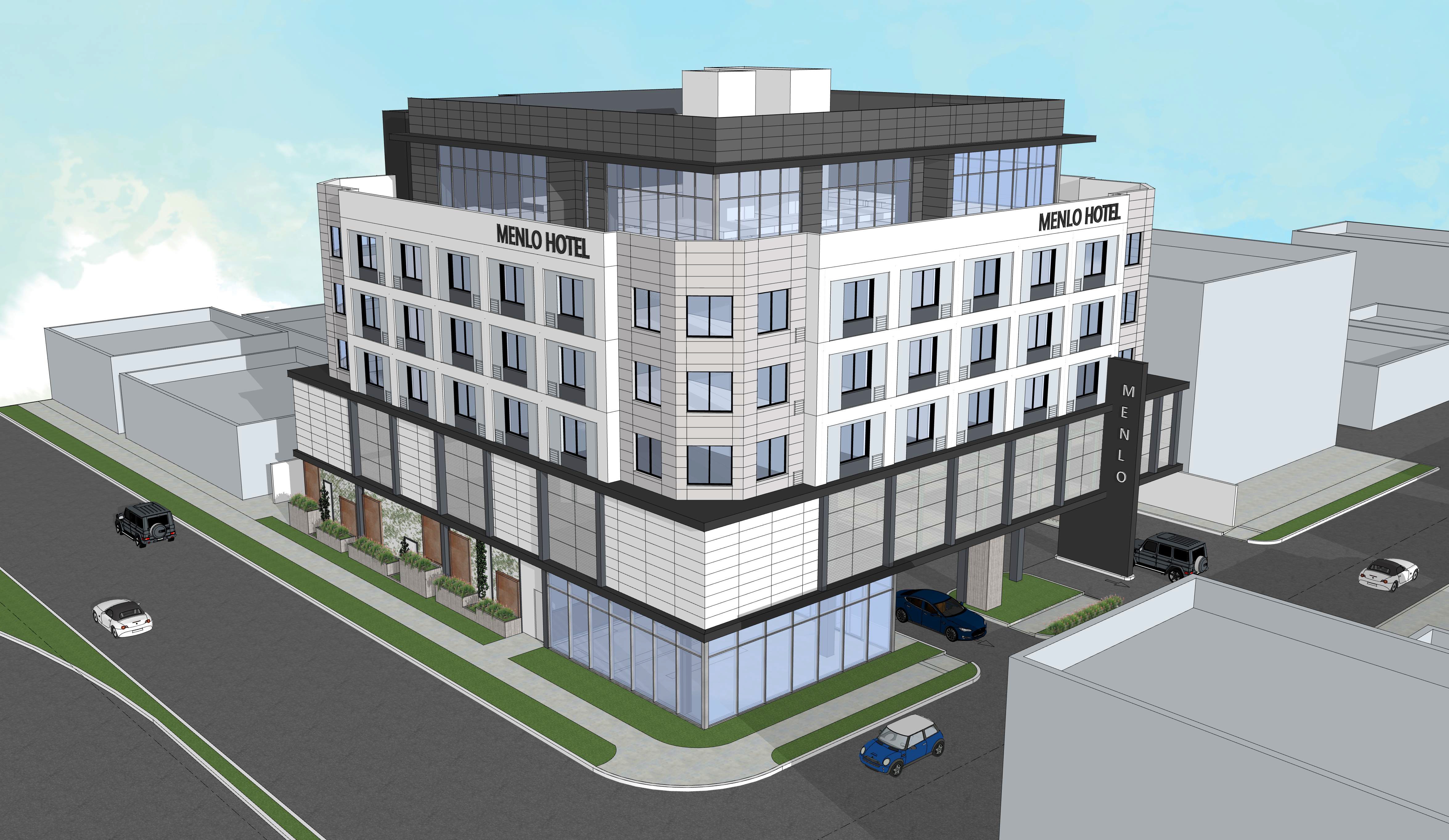Hawthorne approves 57-room hotel at 11410 Menlo Ave.
