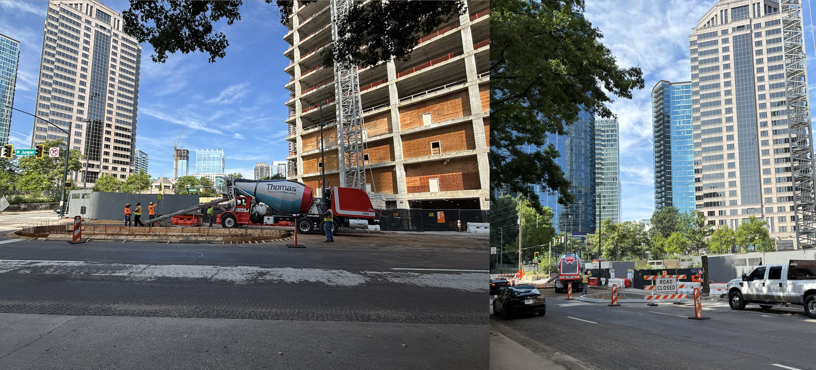 Two years later, Juniper Street overhaul reaches new phase in Midtown