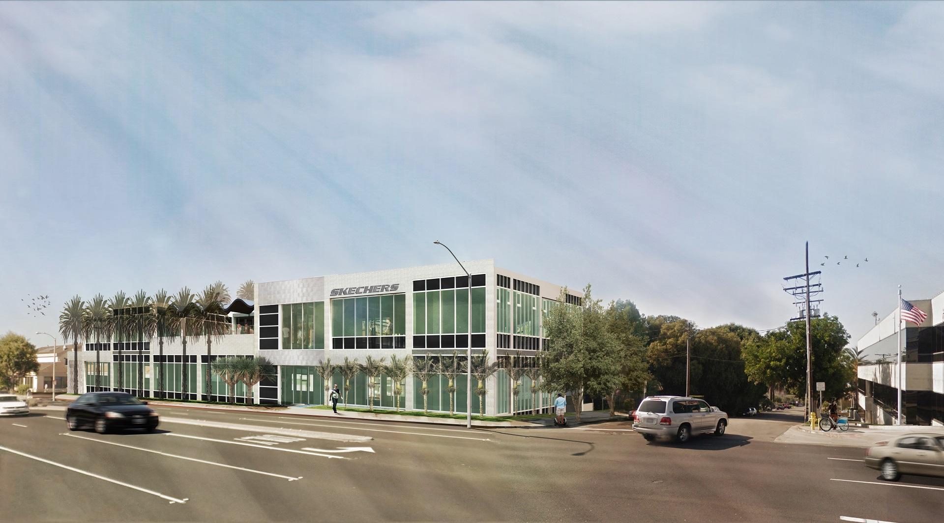 Final component of Skechers HQ expansion on the rise at 305 Sepulveda Blvd. in Manhattan Beach