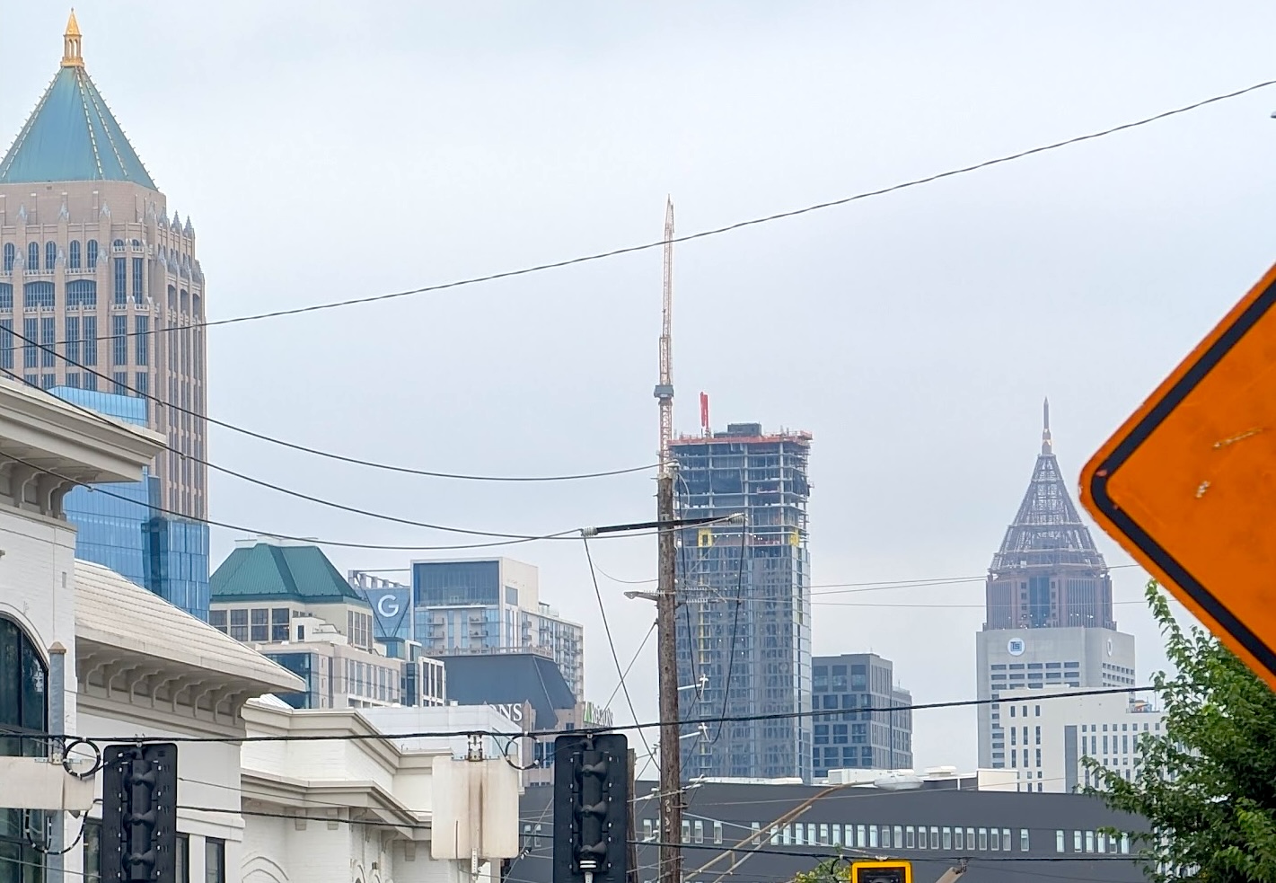 Crane Watch: Midtown high-rise now stands among Atlanta's tallest
