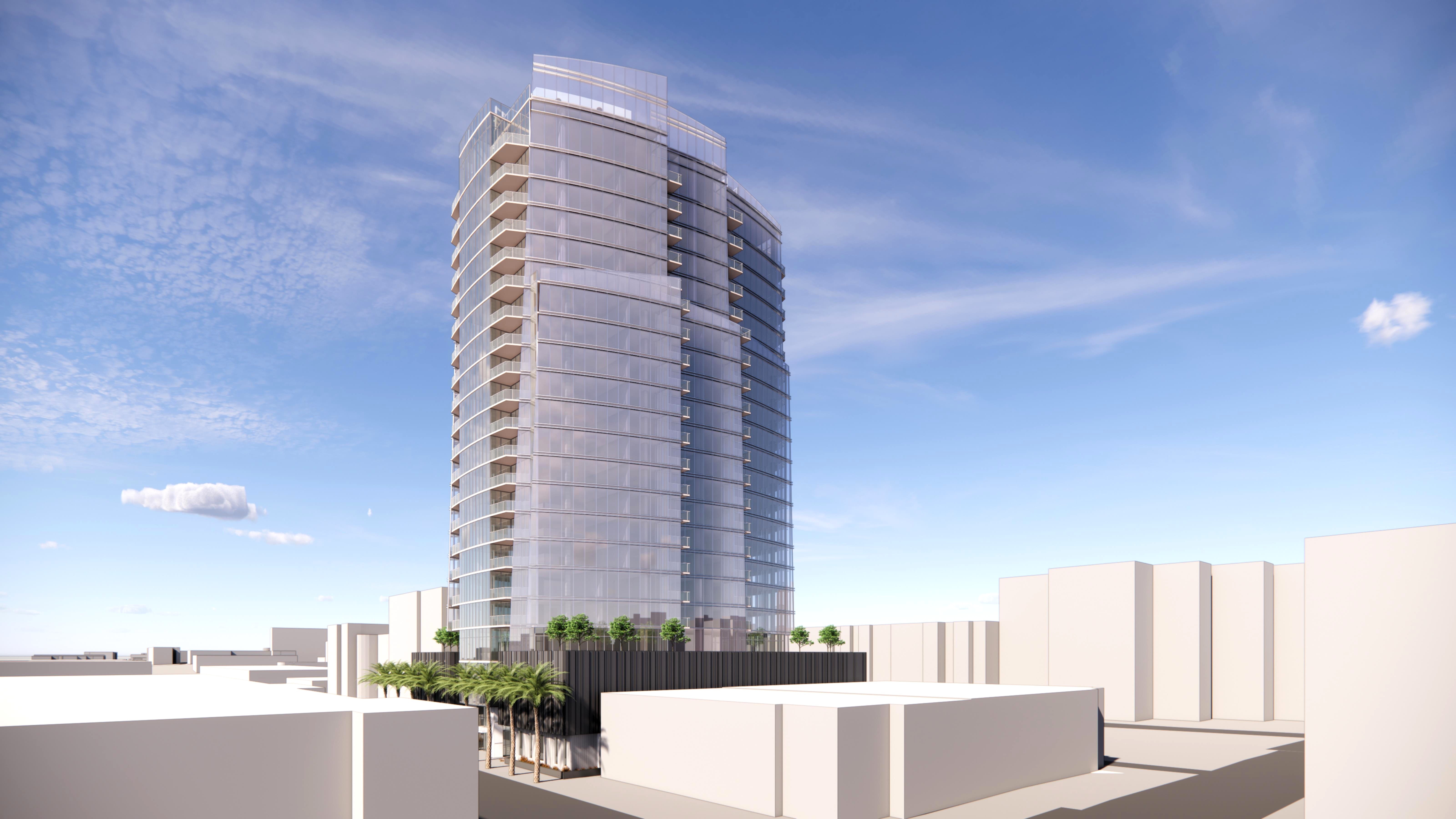 High-rise housing in the works at 1524 7th Street in Santa Monica