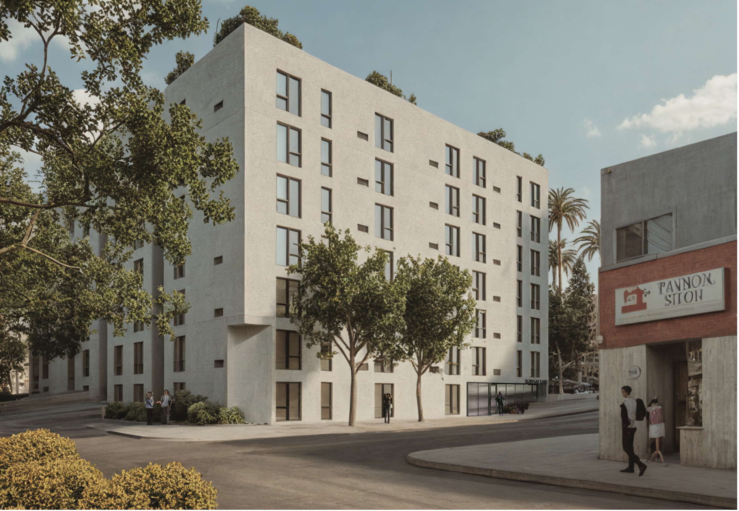 Affordable housing to replace shuttered restaurant at 1520 Saltair Ave. in Sawtelle