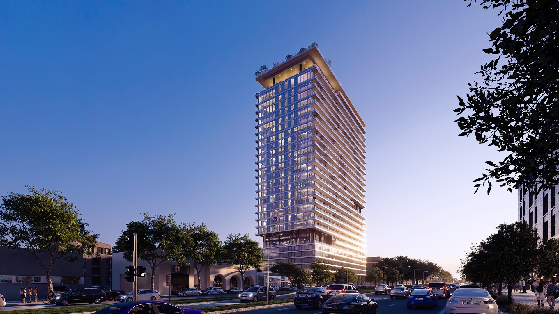 Revised plan emerges for Beverly Hills high-rise at 8844 Burton Way