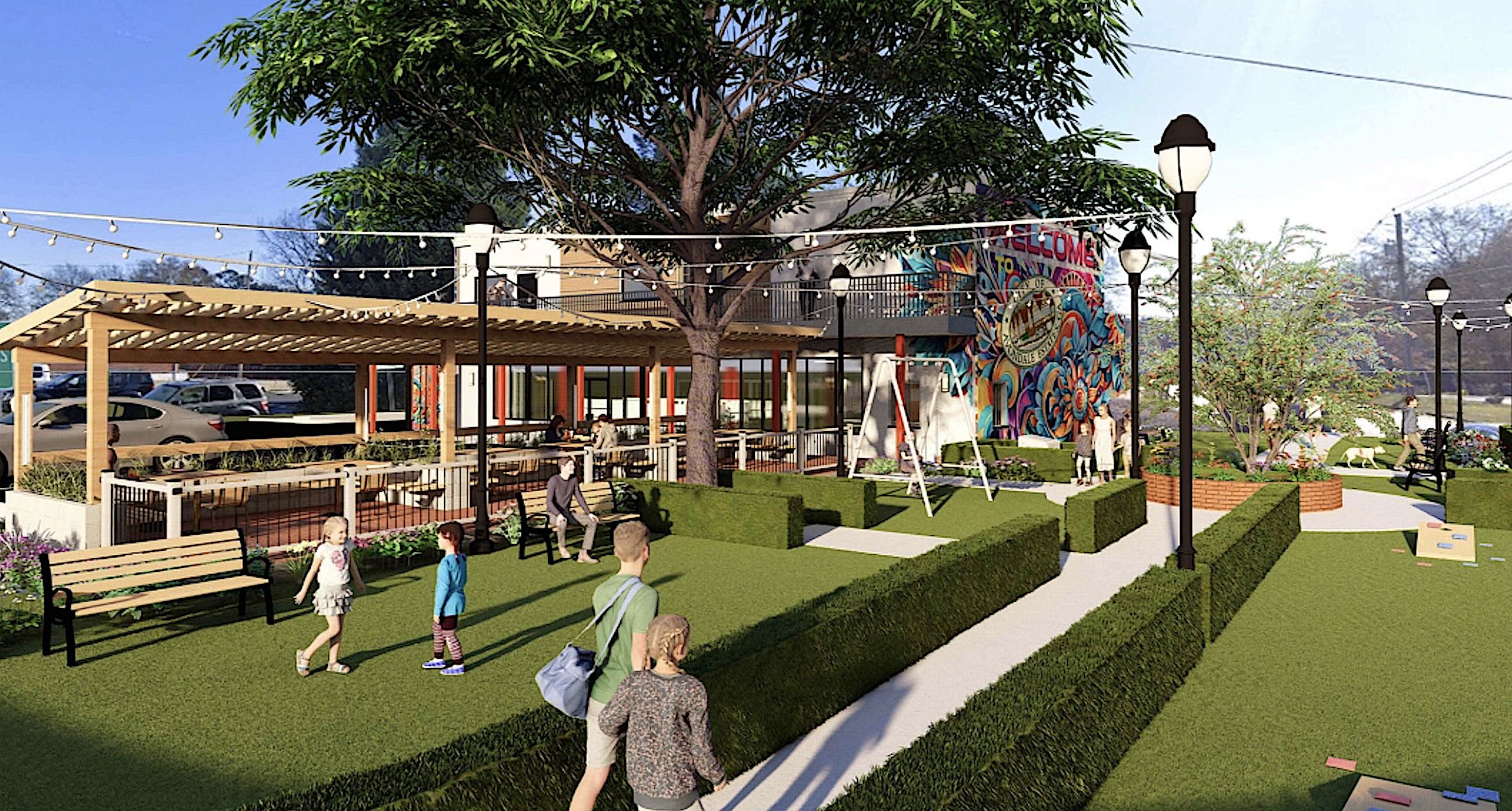 First look: Adaptive-reuse market, hangout bound for E. College Avenue