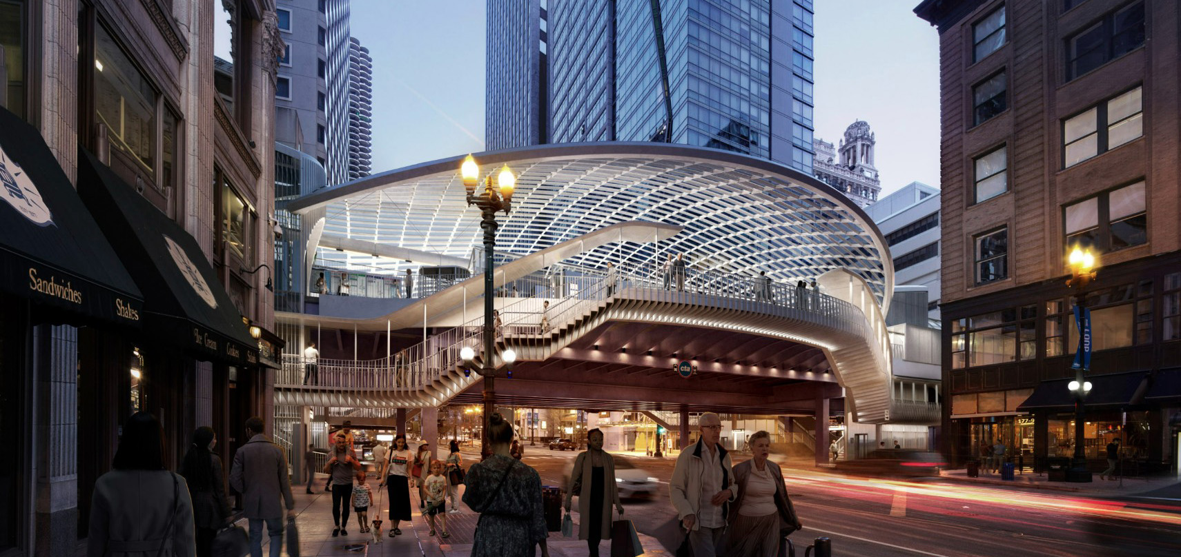 Advance utility works begins for new State/Lake CTA L station