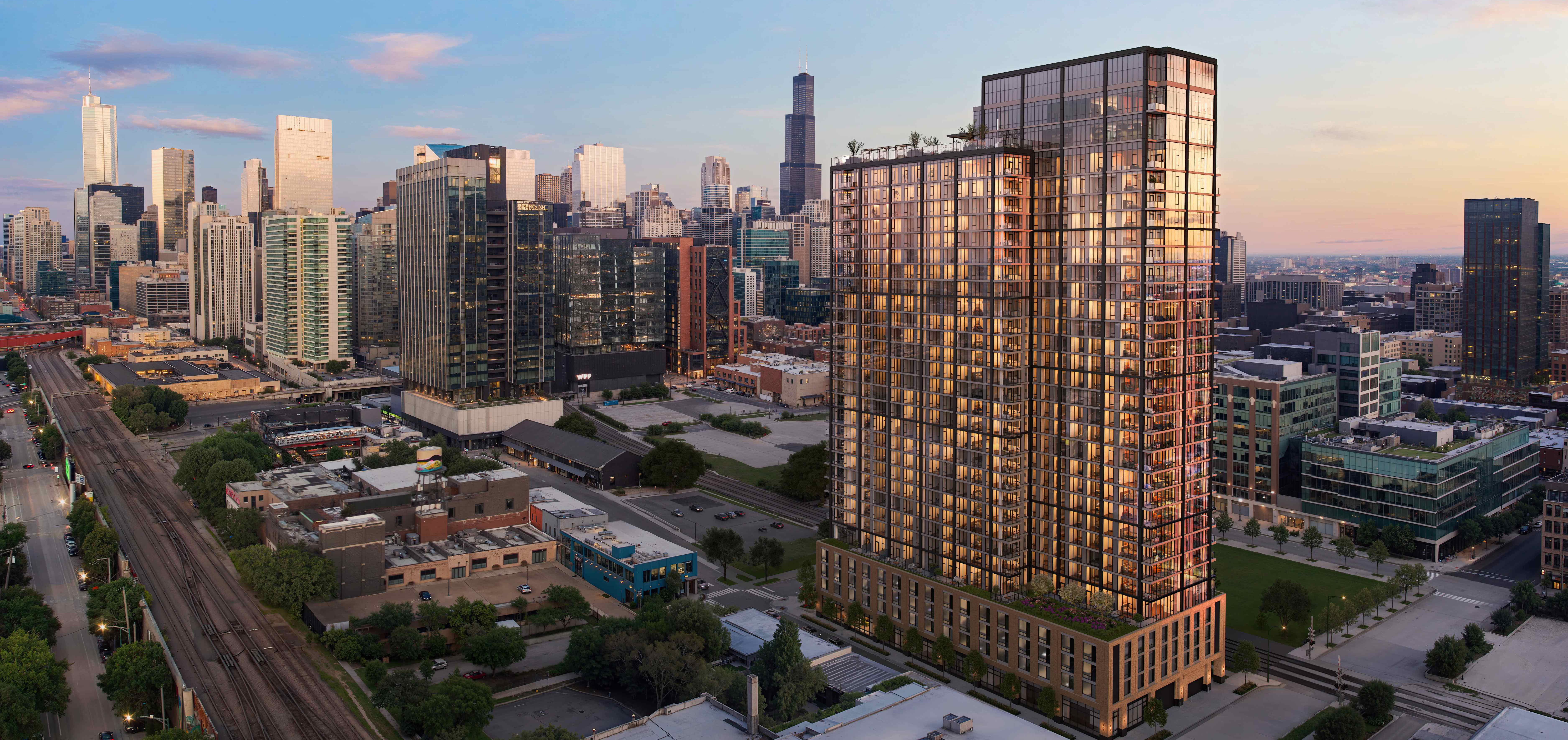 370 N. Morgan celebrates groundbreaking