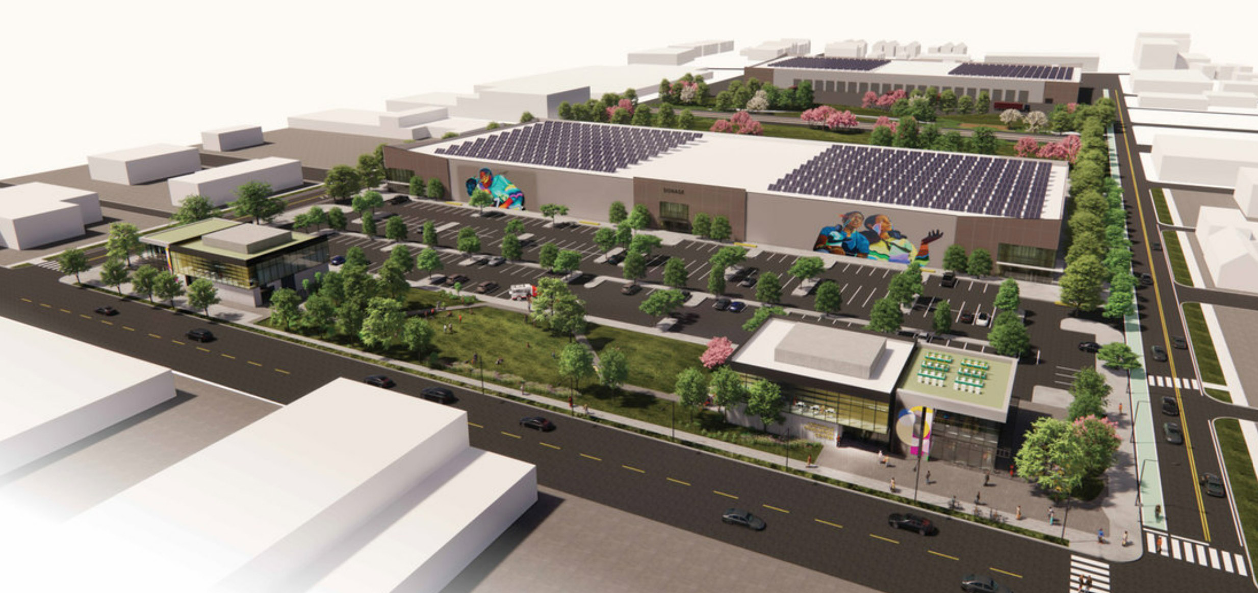 Permits issued for industrial development at 4300 W. Roosevelt