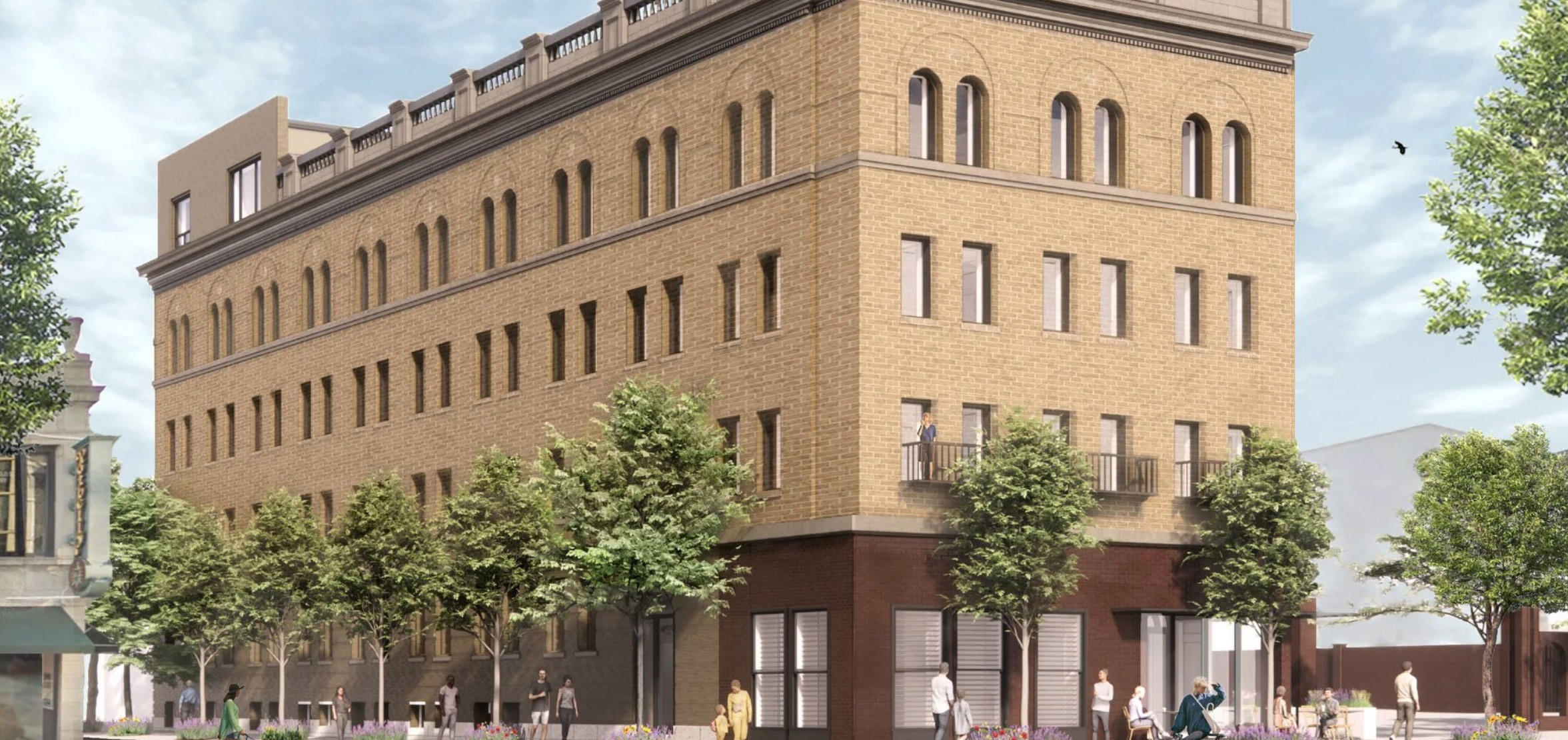 Interior demo permit issued for resi conversion at 601 W. Diversey
