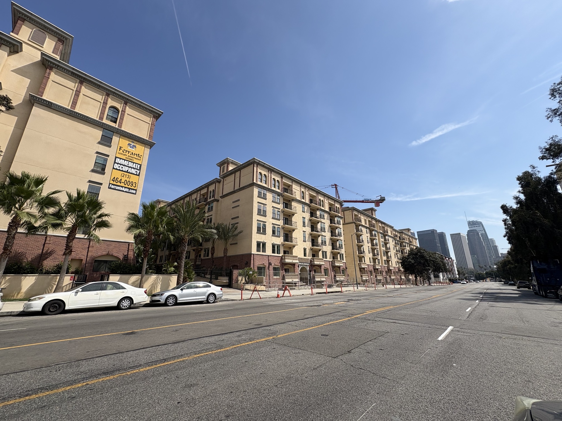 Final component of massive Ferrante apartment complex wraps up work in DTLA
