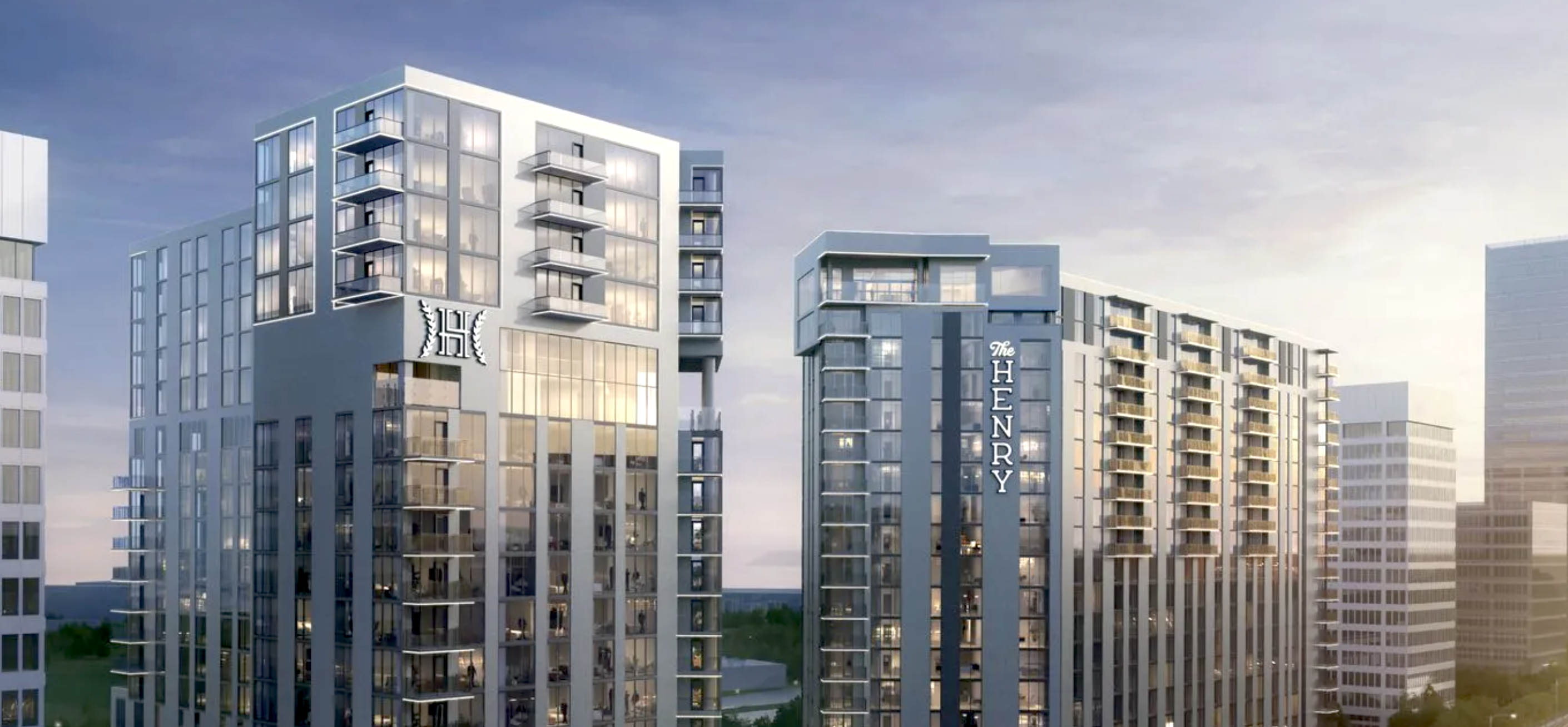 Outside Braves stadium, 'The Henry' tower project goes vertical at last