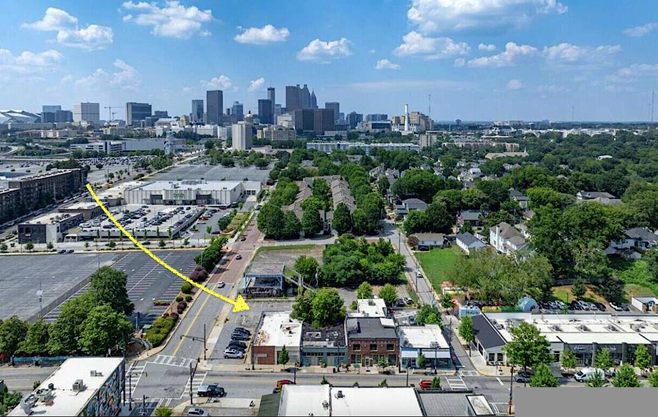 Full corner of Summerhill commercial zone up for grabs. Any big ideas? 
