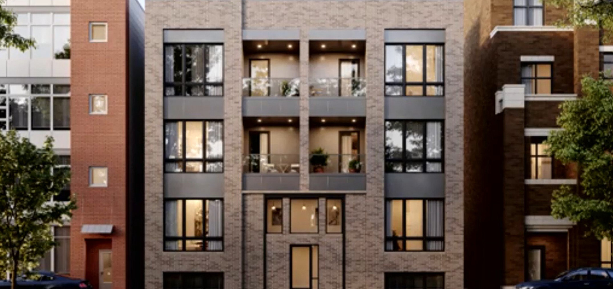 Permits issued for residential development at 2718 N. Ashland