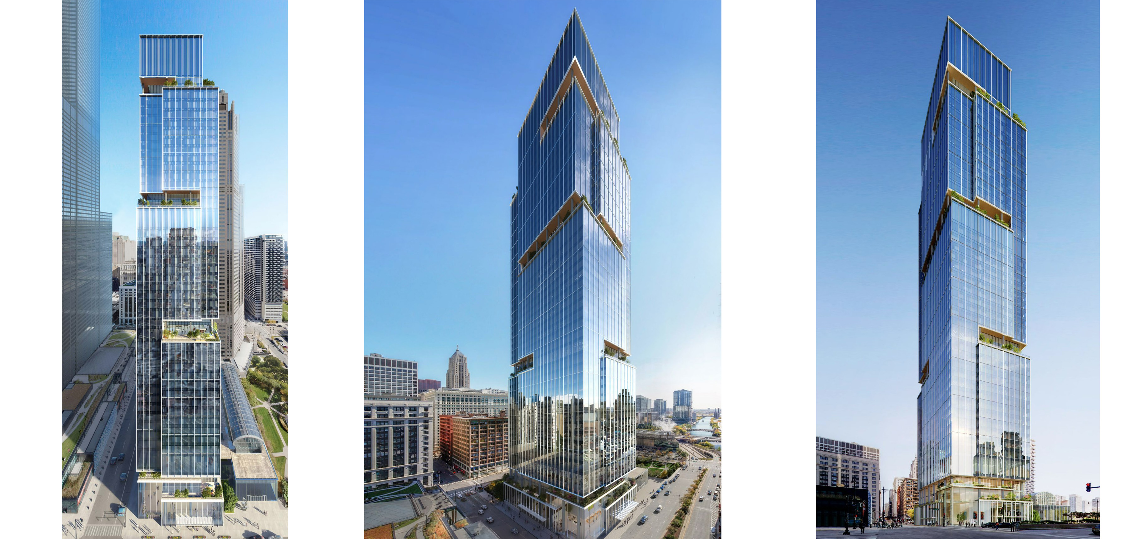 Renderings emerge for proposed office tower at 301 S. Wacker