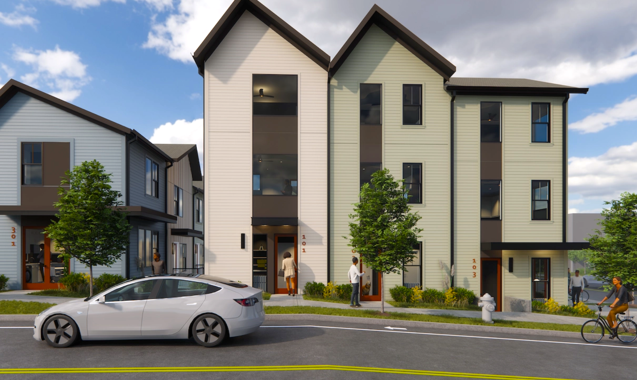 First look: Pocket neighborhood claiming corner lot near Westside Trail