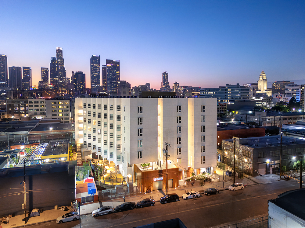 The Umeya opens for residents at 414 S. Crocker Street in DTLA