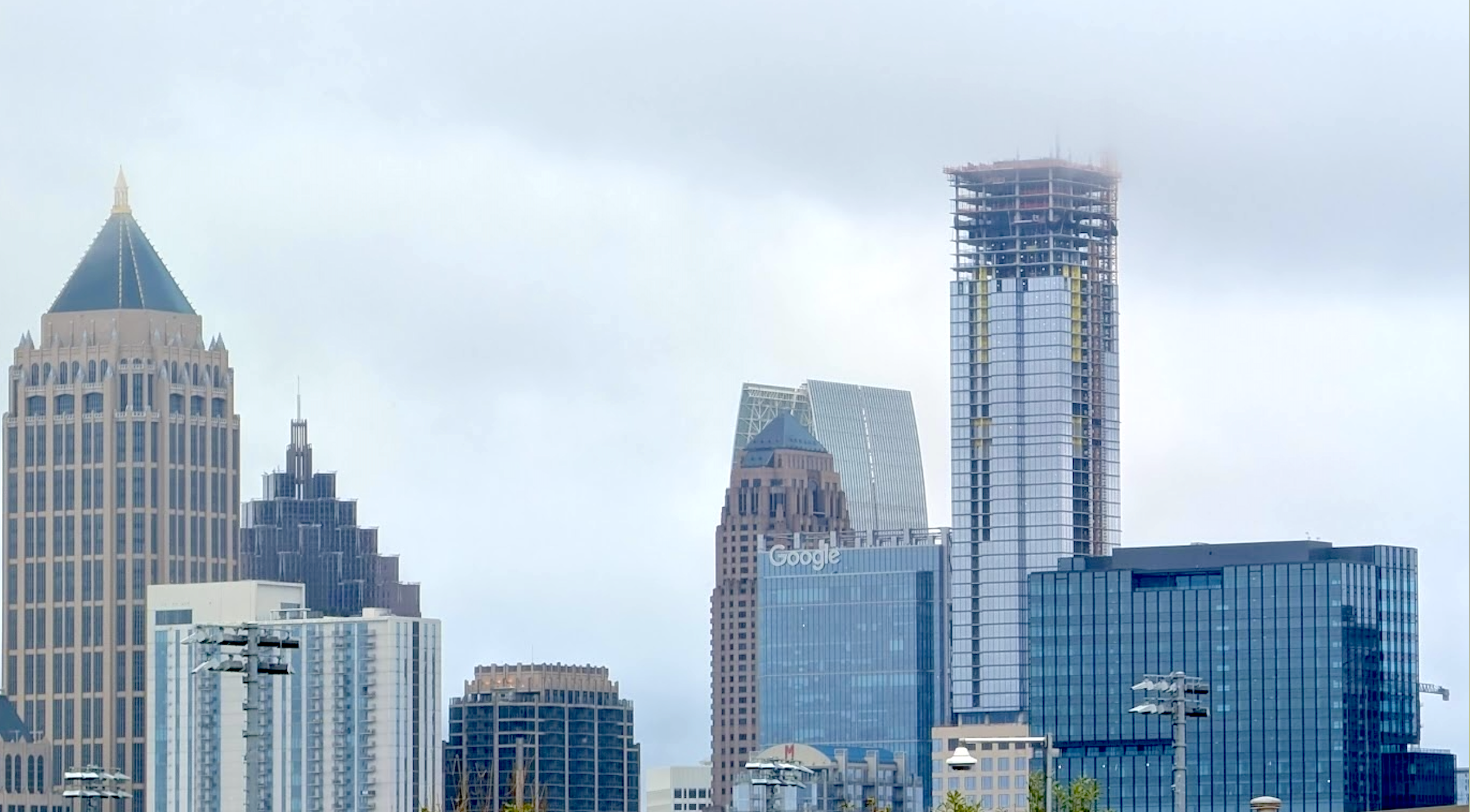 Crane Watch: 60-story Rockefeller tower stands out all over Atlanta 