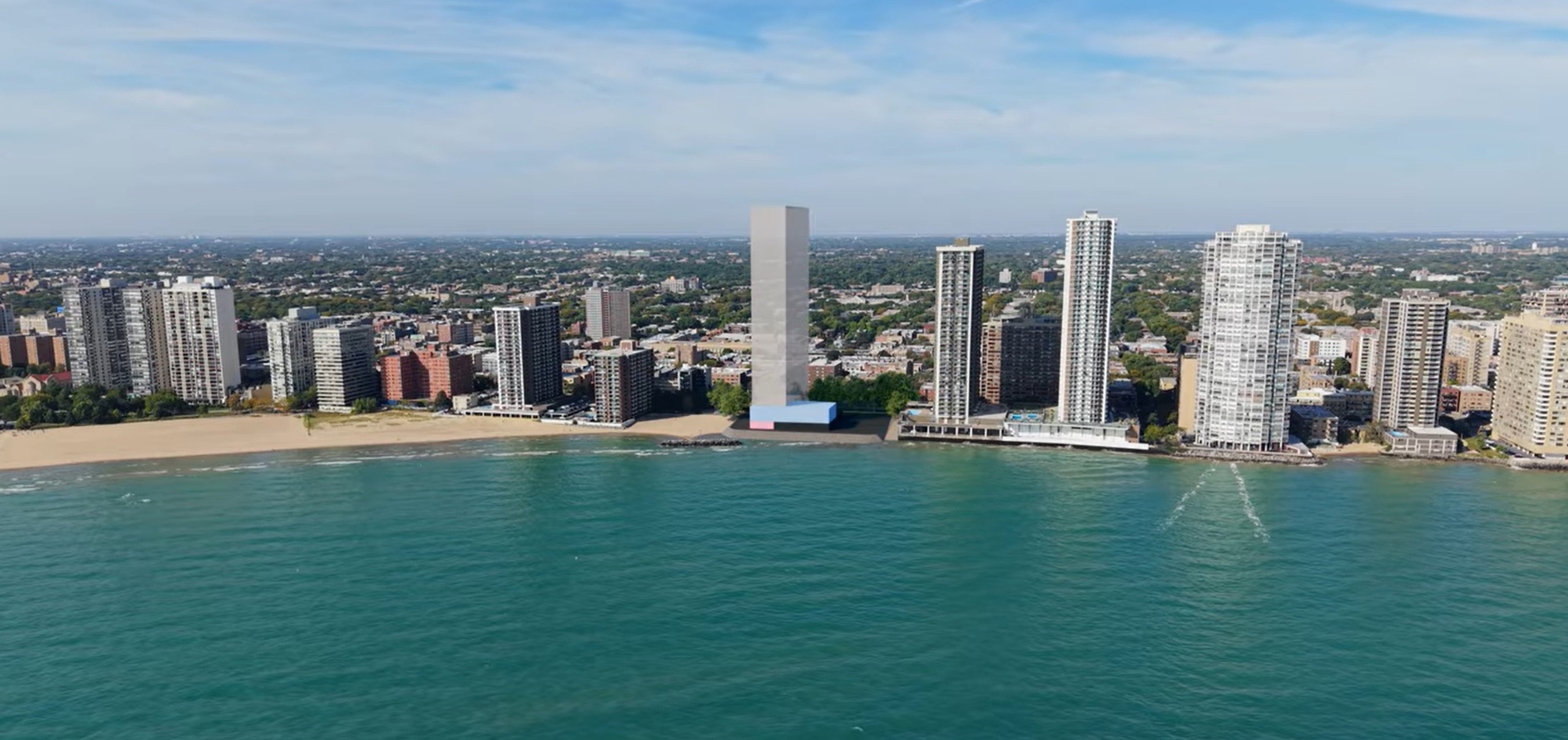 Residential development proposed at Emanuel Congregation at 5959 N. Sheridan