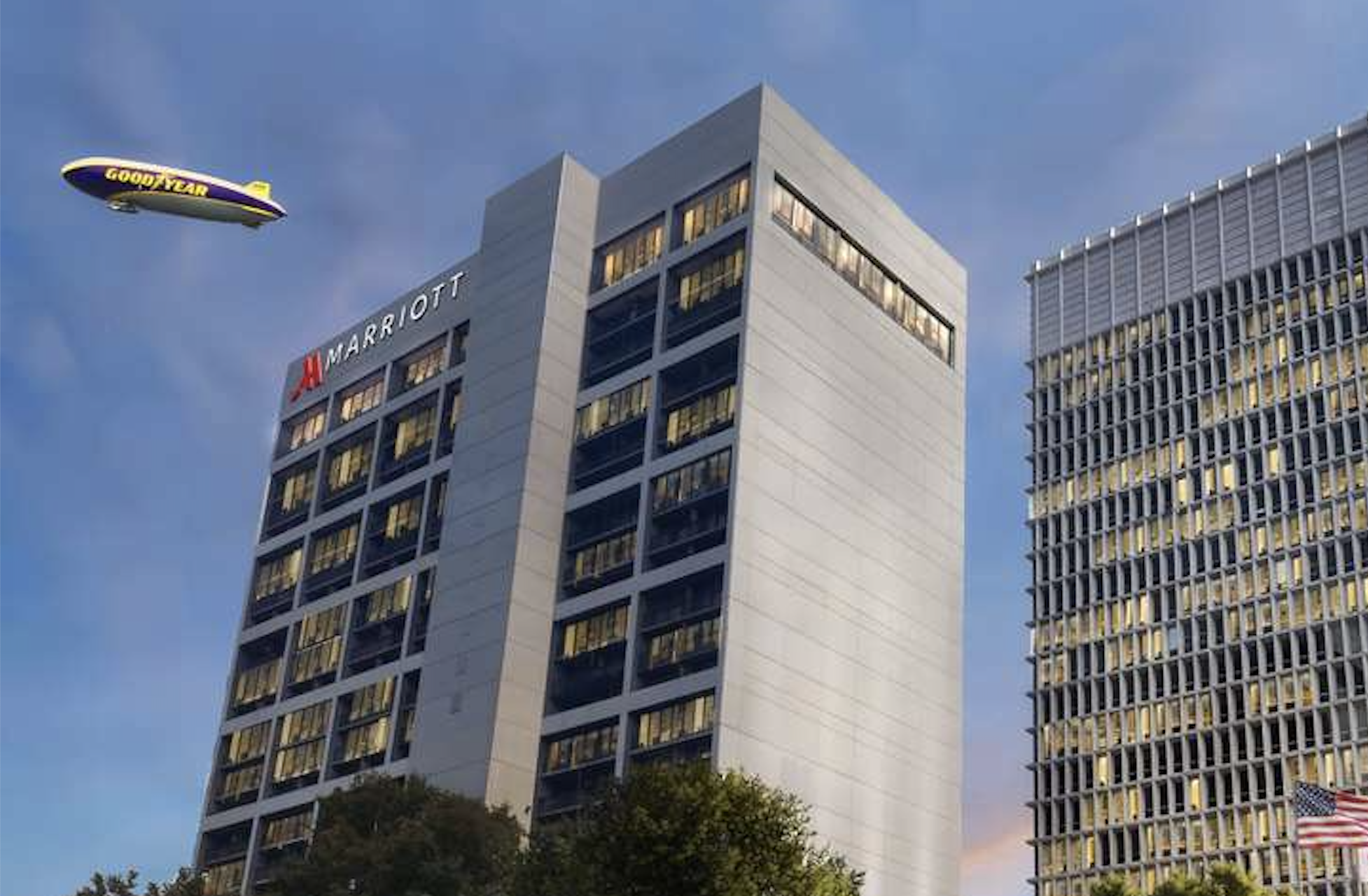 Pre-Super Bowl makeover in store for Midtown hotel tower 
