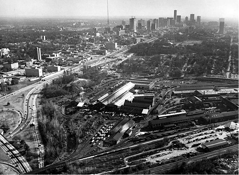 At 20-year anniversary, recalling what Atlantic Station once was