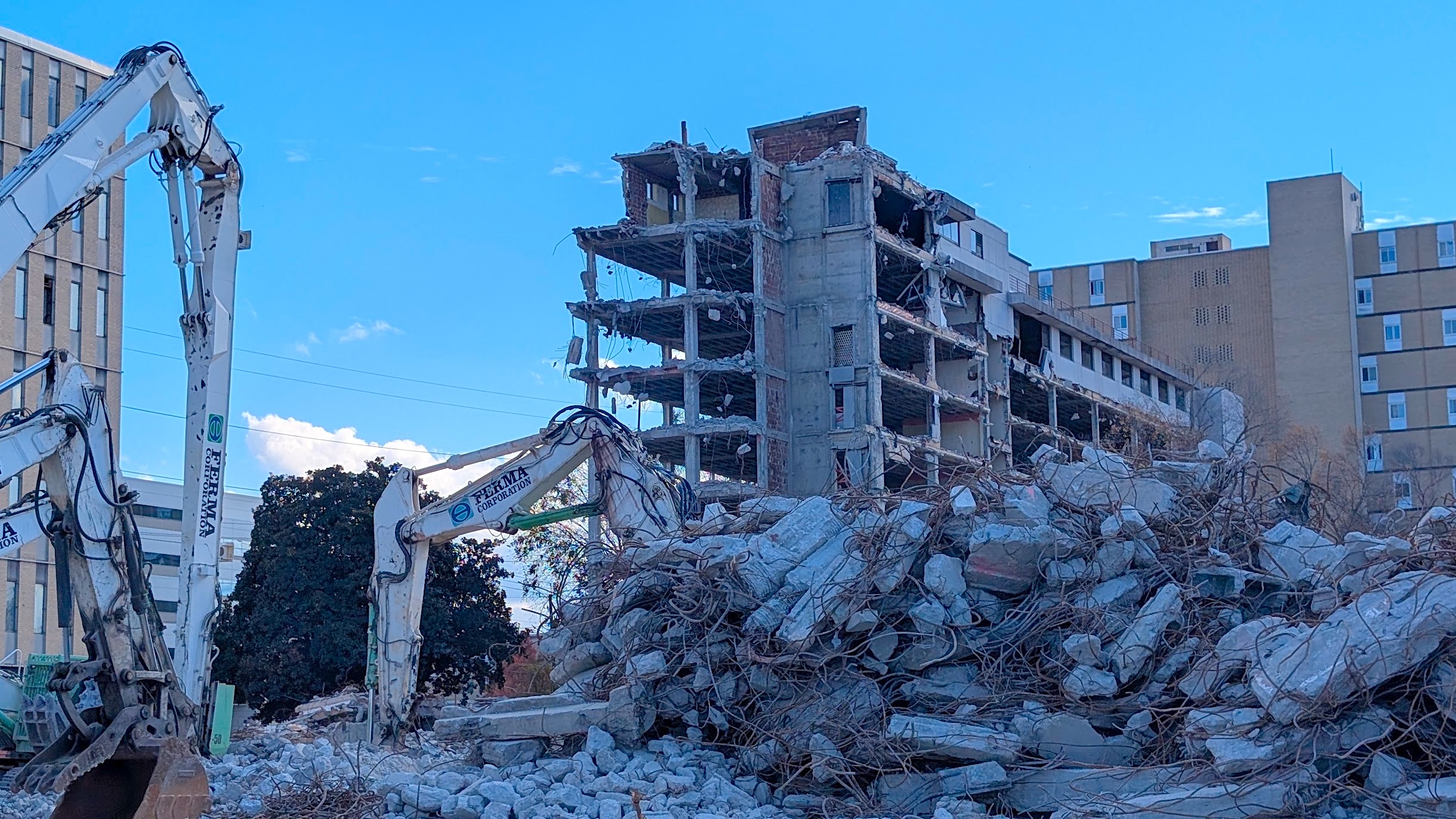 Photos: Six months later, Atlanta Medical Center is largely rubble 