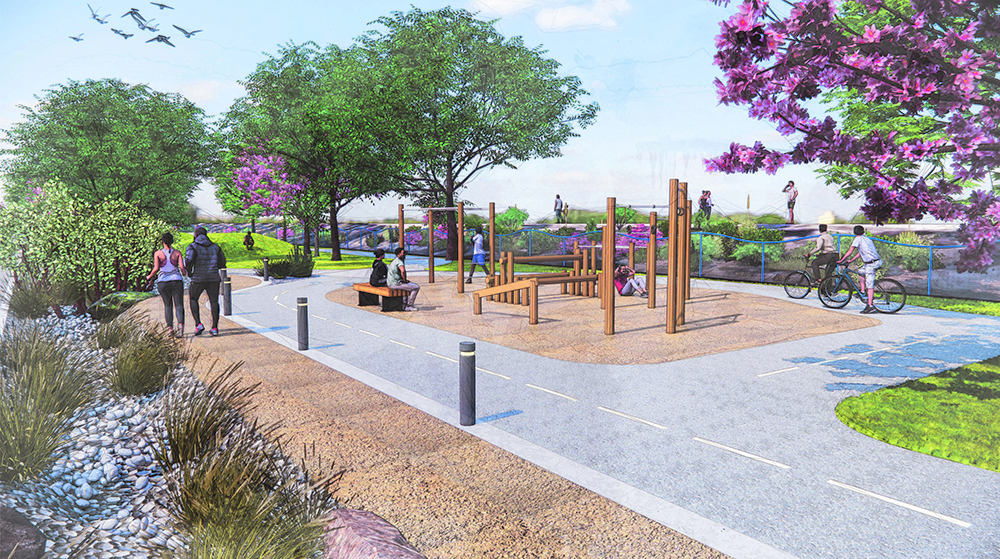 51st Street Greenbelt breaks ground in North Long Beach