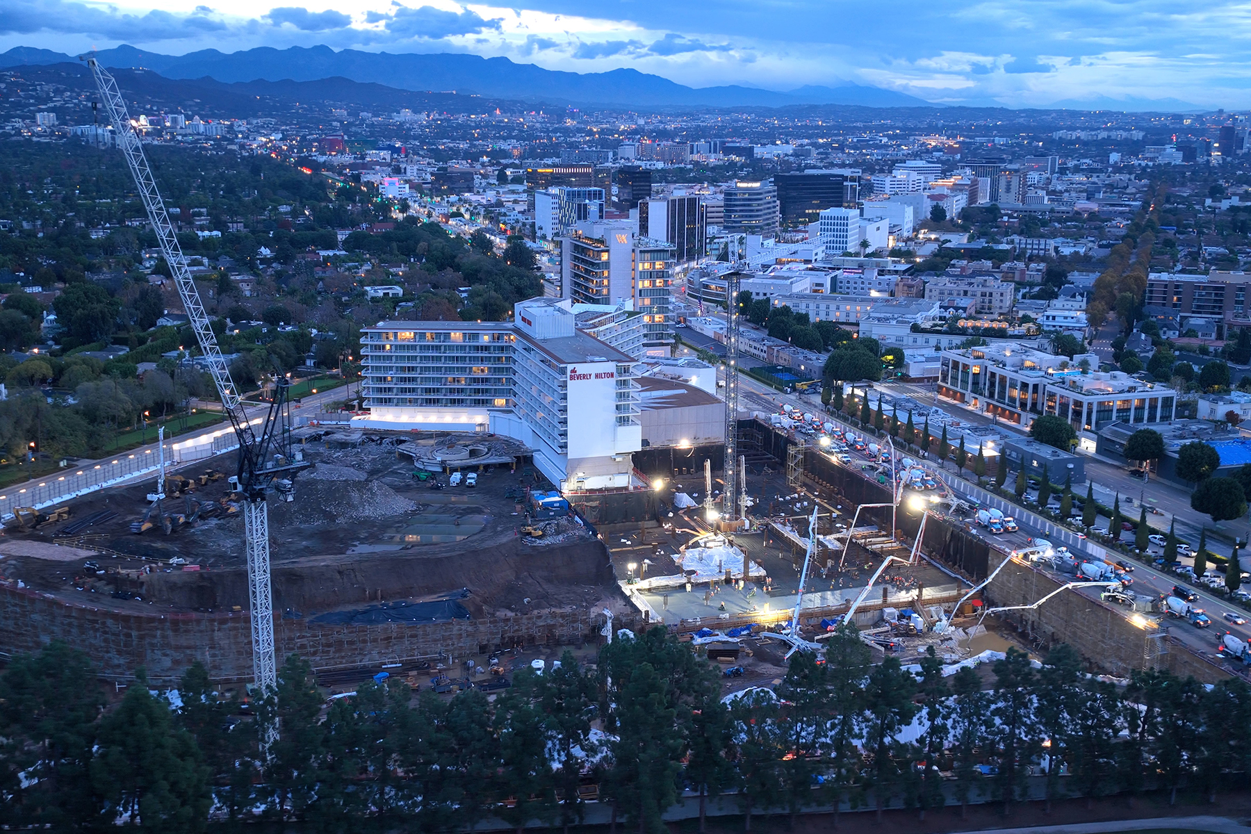 Checking in on the sprawling One Beverly Hills development