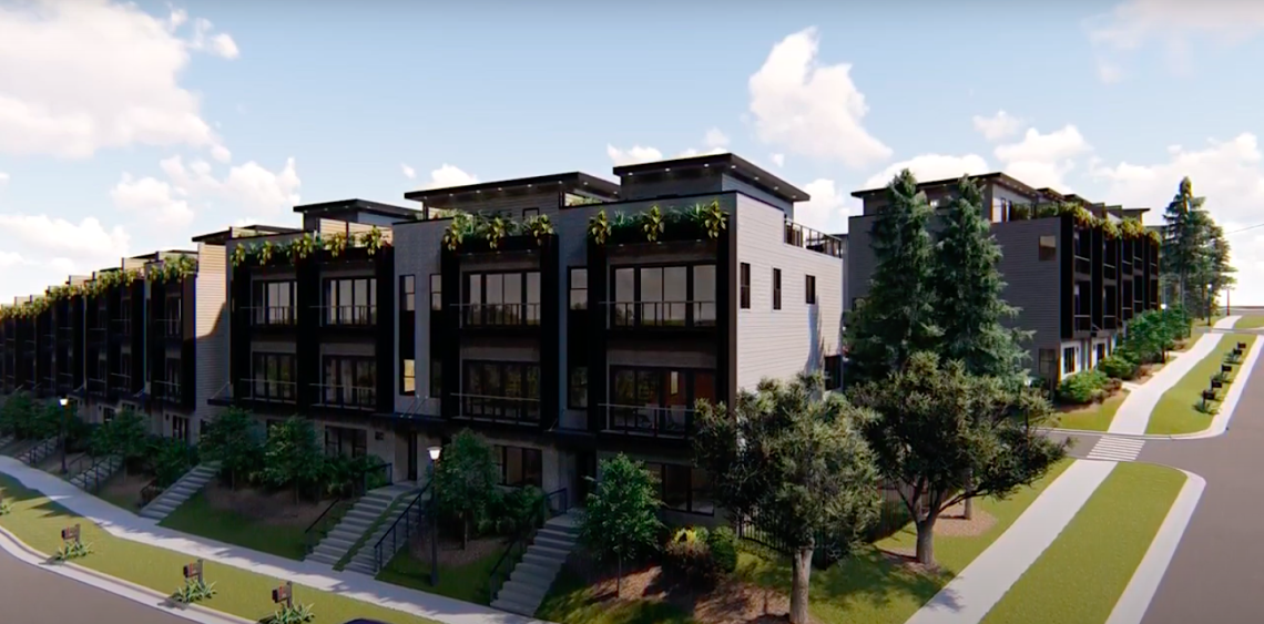 Images: Next section of Memorial Drive block redevelopment kicks off