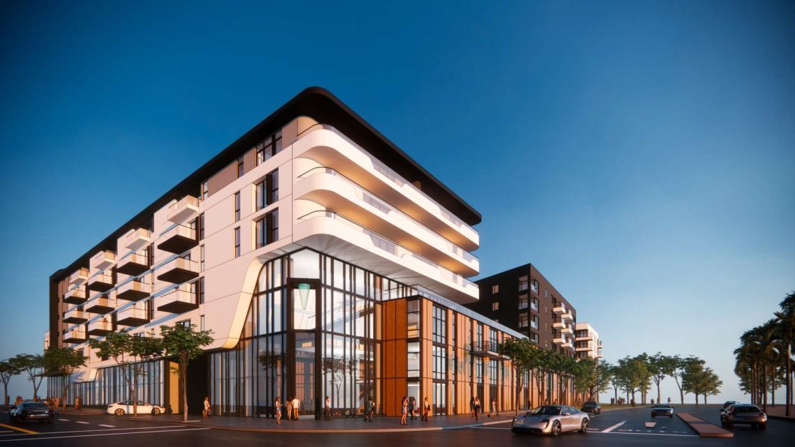 281 apartments on the rise at 6700 PCH in Long Beach