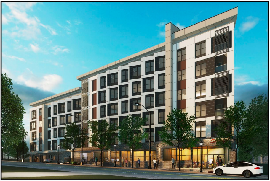 Images: Block-altering Old Fourth Ward project is topping out