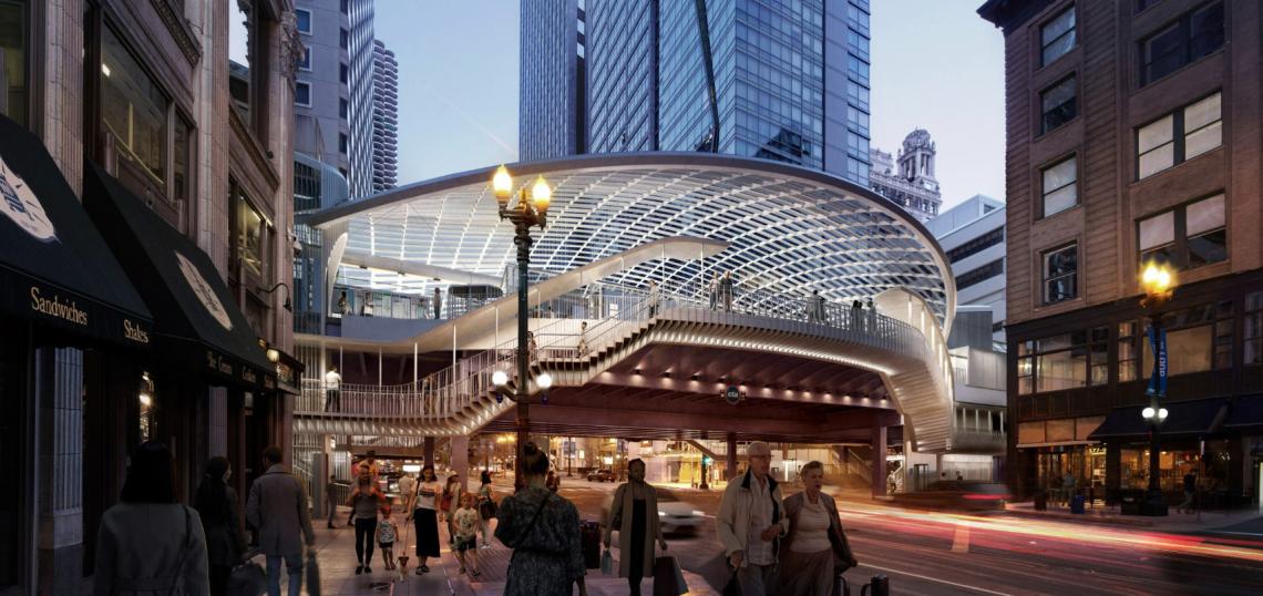 Demolition permit issued for State/Lake CTA L station