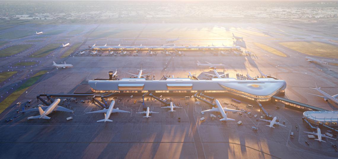 Tower crane permit issued for O’Hare Concourse D