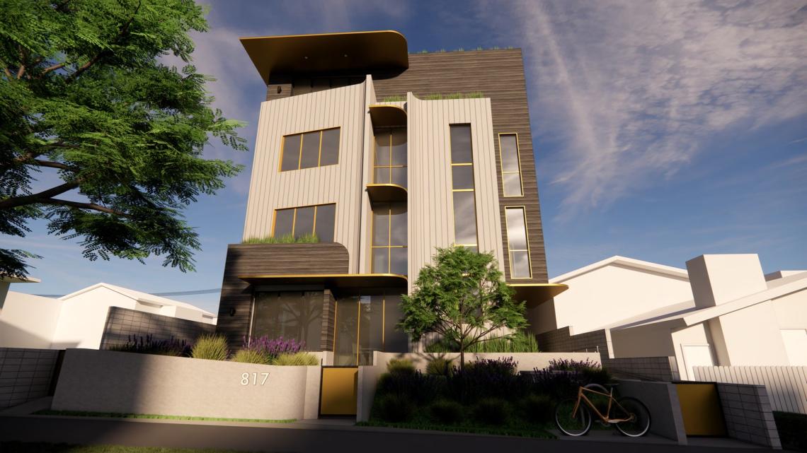 Eight condos pitched for 817 16th St. in Santa Monica