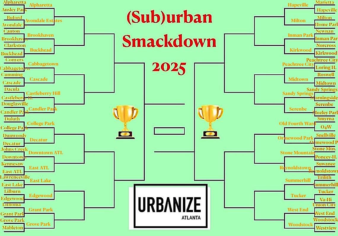 (Sub)urban Smackdown 2025 tournament: Round 2 voting begins now! 