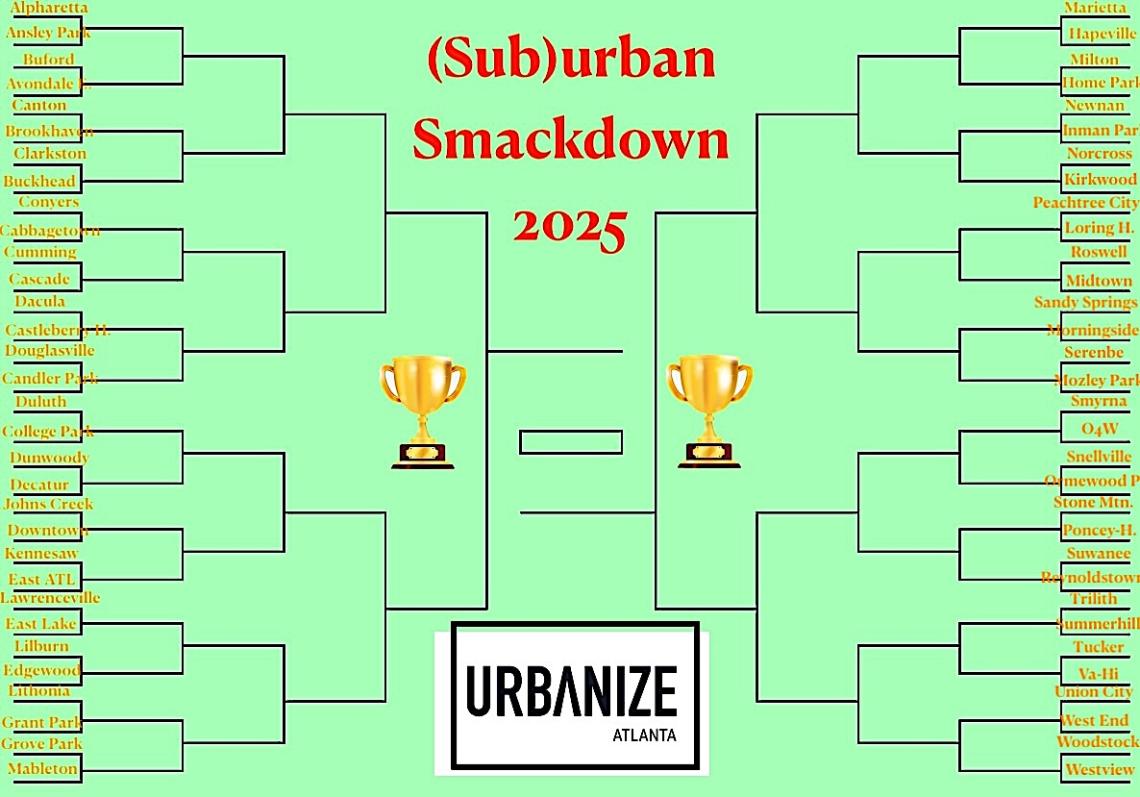 (Sub)urban Smackdown 2025 tournament begins now. Cast a vote! 