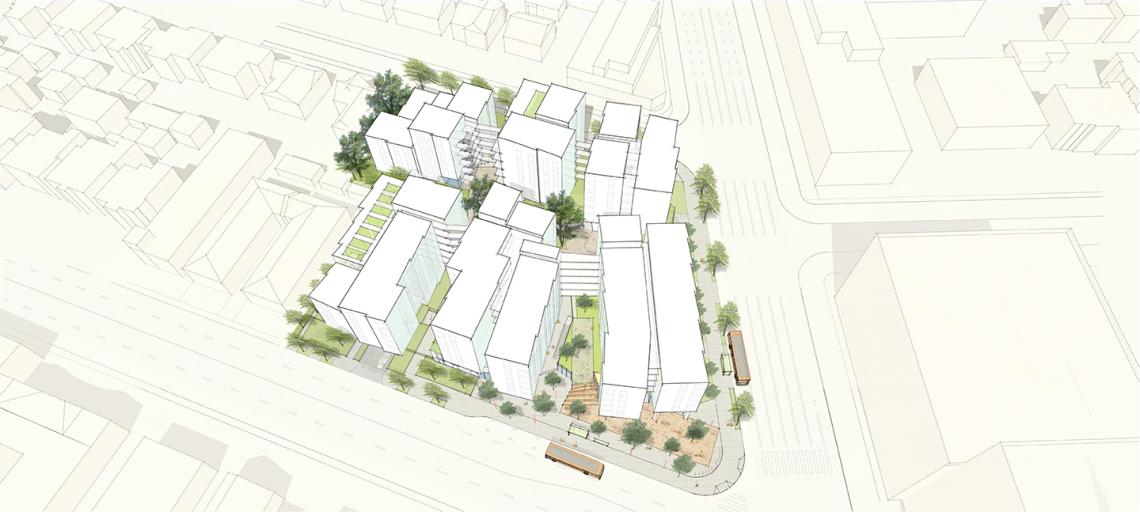 Development concept emerges for Metro's Wilshire/Crenshaw site