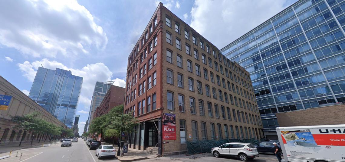 Demo permit issued for 1880s brick-and-timber loft office building at 168 N. Clinton